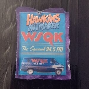 HAWKINS HITMAKER STRANGER THINGS THE SQUAWK Handmade Pin